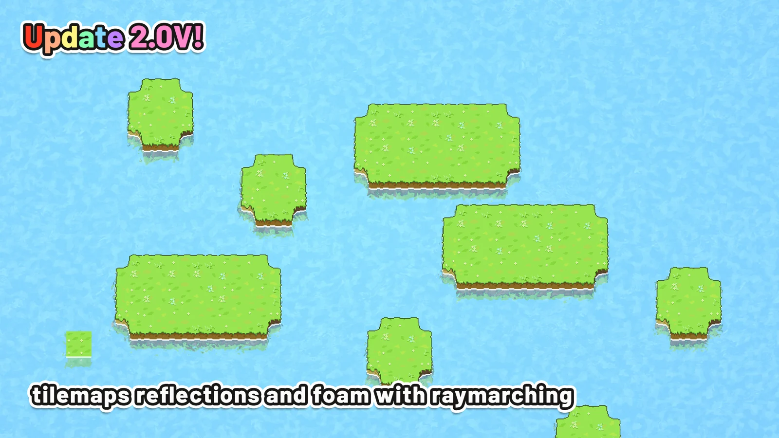 Water — raymarched reference image